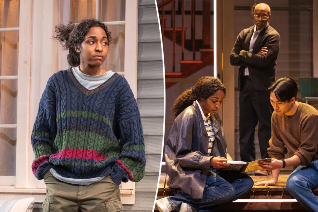 ‘Proof’ review: Ayo Edebiri and Don Cheadle star in underpowered Broadway revival