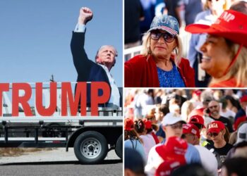 Trump supporters pack Arizona megachurch with president set to headline Turning Point USA event: ‘He is playing 3D chess’