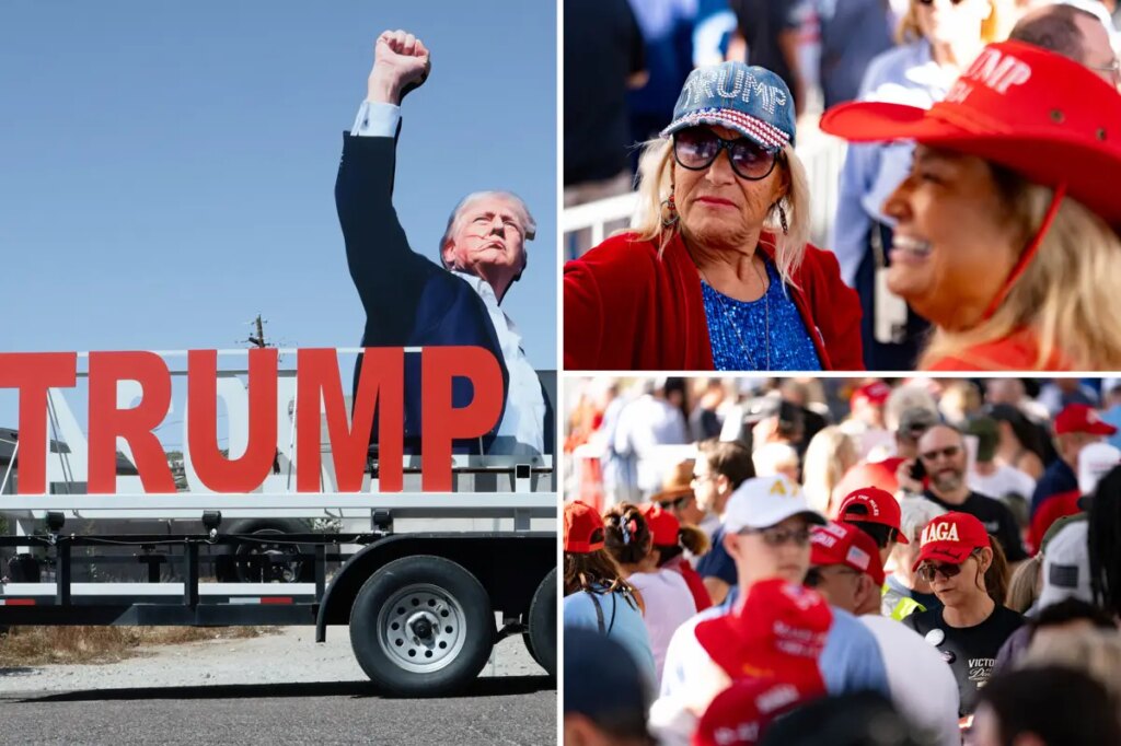 Trump supporters pack Arizona megachurch with president set to headline Turning Point USA event: ‘He is playing 3D chess’