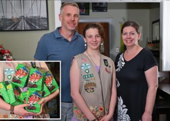 Cookie-slinging NYC Girl Scout bakes competition for second straight year — thanks to crafty tactical changes