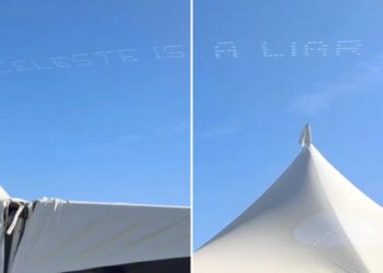 Vile ‘Celeste is a liar’ sky message appears above Coachella after D4vd’s arrest for murder