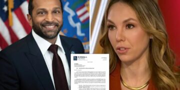 FBI Director Kash Patel threatens to sue The Atlantic over ‘categorically false’ report alleging excessive drinking