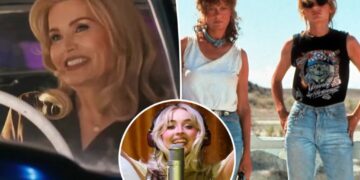Geena Davis completes Sabrina Carpenter’s ‘Thelma & Louise’ tribute at Coachella