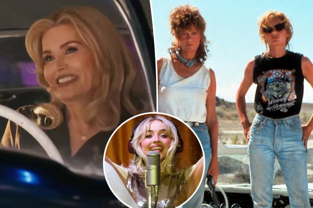 Geena Davis completes Sabrina Carpenter’s ‘Thelma & Louise’ tribute at Coachella