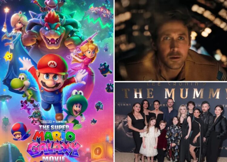 ‘Super Mario Galaxy Movie’ still got game, No. 1 for 3rd consecutive week