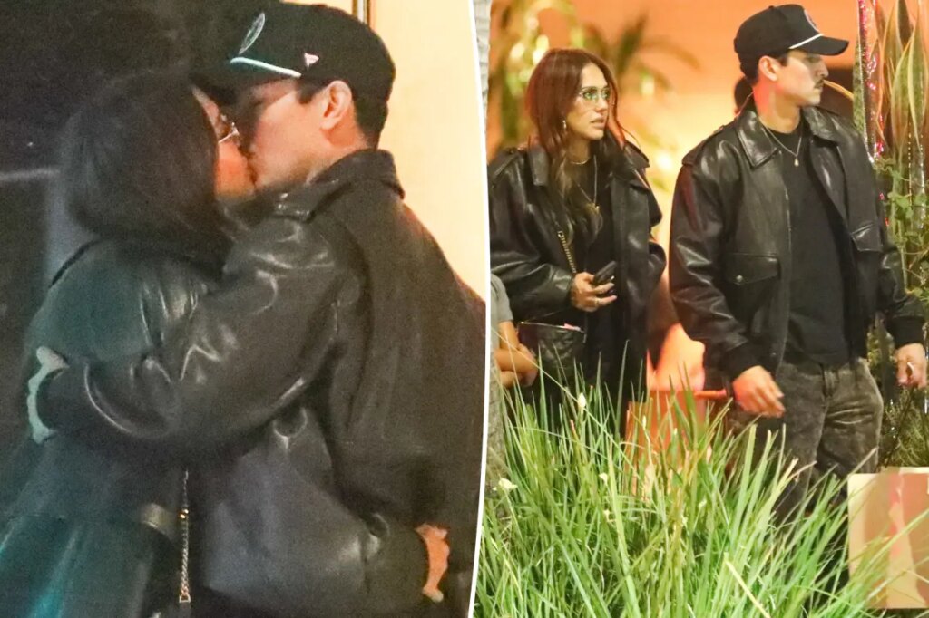 Jessica Alba and Danny Ramirez pack on the PDA during sweet date night in Los Angeles