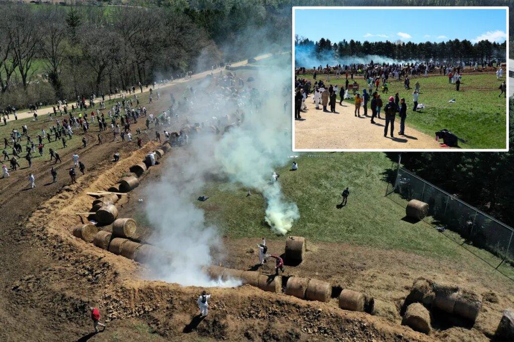 Tear gas, pepper spray and arrests as protesters try to storm a Wisconsin beagle lab