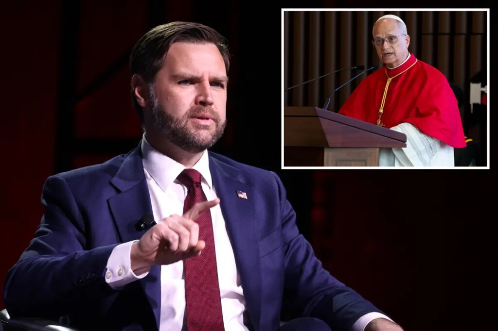 JD Vance ‘grateful’ to Pope Leo for easing tensions amid feud with Trump over Iran war: ‘He will be in our prayers’