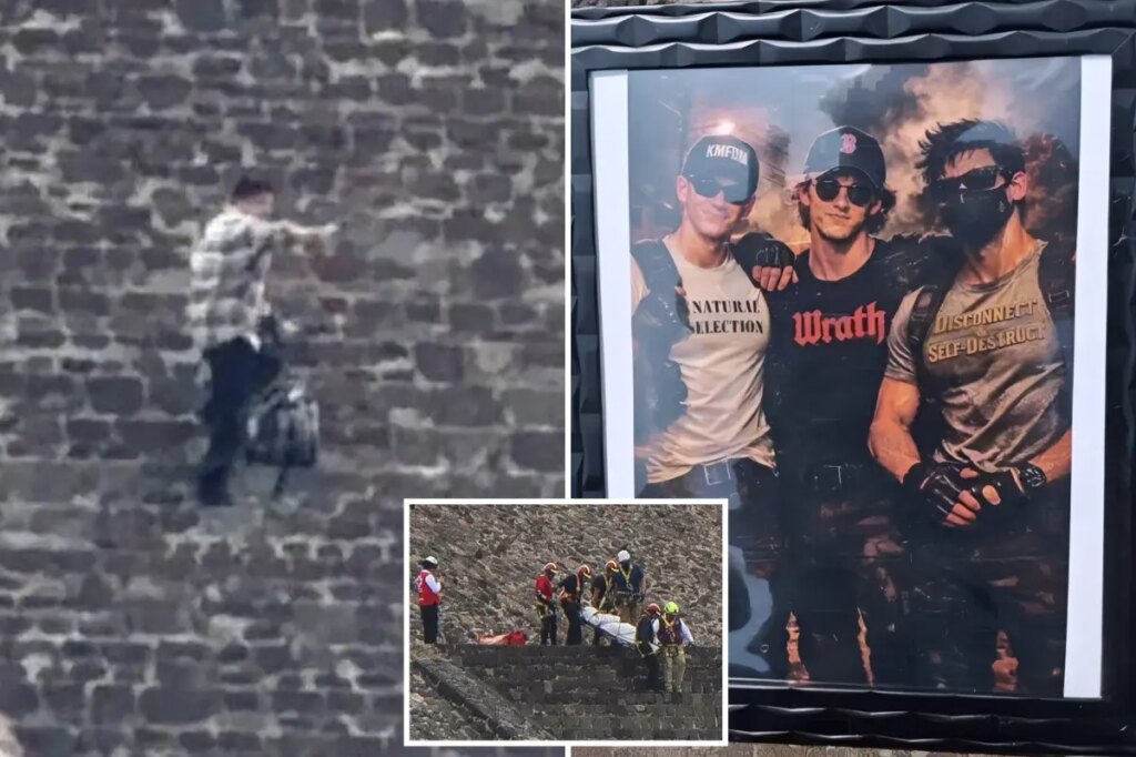 Mexico pyramid shooter was Hitler fanatic who left AI pic of him posing with Columbine school shooters