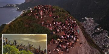 200 tourists trapped on Rio de Janeiro mountain after shootout between cops, gangbangers 