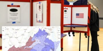 Virginia voters narrowly approve gerrymandered congressional maps – boosting Dem chances of retaking the House 