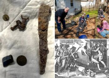 Revolutionary War artifacts discovered at site of infamous colonial American heist