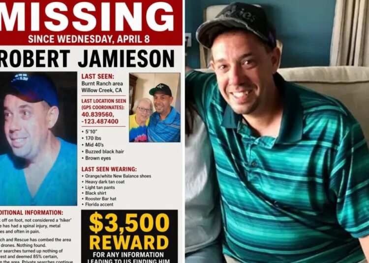 Mystery as Florida father vanishes into California wilderness