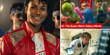 Michael Jackson biopic moonwalks to the top of the box office