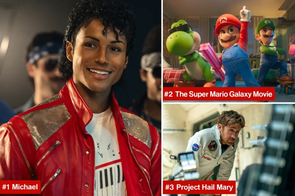 Michael Jackson biopic moonwalks to the top of the box office