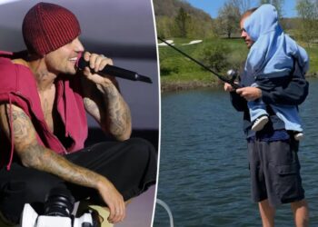 Justin Bieber shares sweet fishing moments with son Jack Blues after $10M Coachella performances