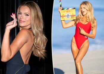 Brooks Nader details ‘out of body’ experience trying on ‘Baywatch’ swimsuit as she films reboot: ‘I got this’