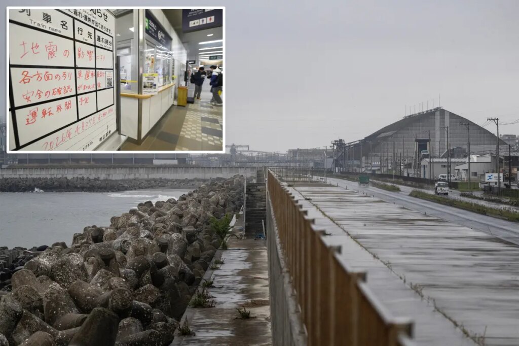 Magnitude 6.2 earthquake shakes part of northern Japan