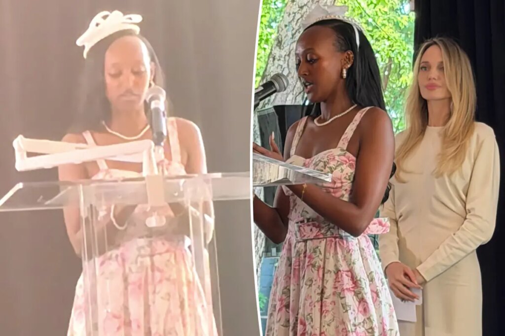Angelina Jolie’s daughter Zahara makes rare comment about actress in touching speech