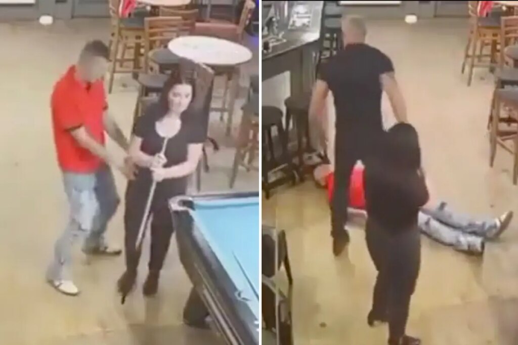 Viral video of man knocking out drunk creep who groped his wife at bar divides the internet