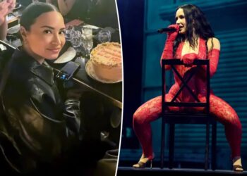 Inside Demi Lovato’s celebration for her sold out Madison Square Garden show