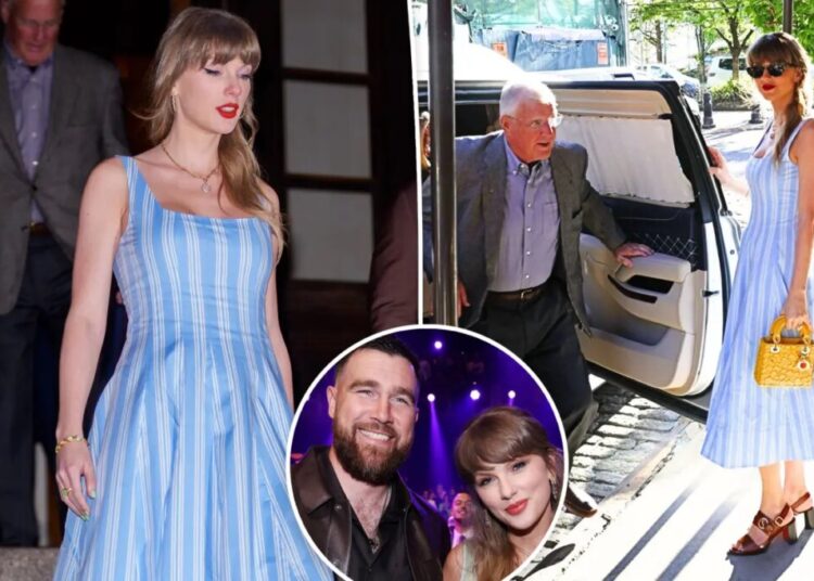 Taylor Swift breaks cover for NYC outing with dad Scott ahead of Travis Kelce wedding