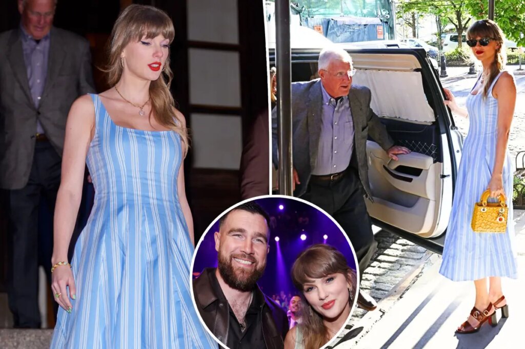 Taylor Swift breaks cover for NYC outing with dad Scott ahead of Travis Kelce wedding