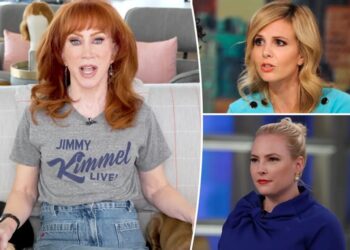 Kathy Griffin rips Elisabeth Hasselbeck’s ‘indignant stupidity’, dubs Meghan McCain an ‘annoying c–t’ in vicious attack