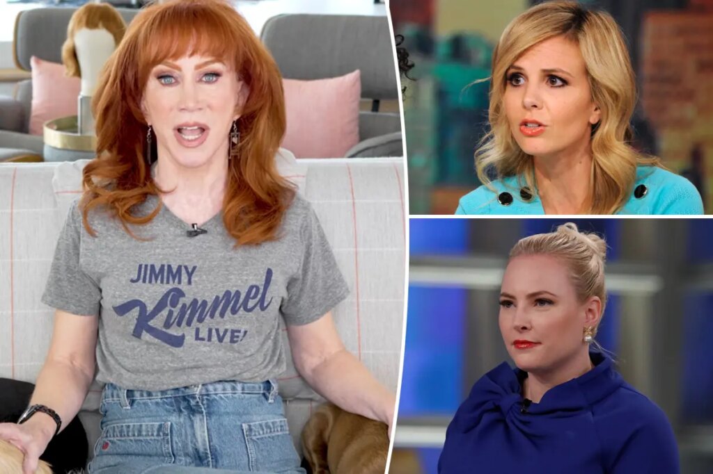 Kathy Griffin rips Elisabeth Hasselbeck’s ‘indignant stupidity’, dubs Meghan McCain an ‘annoying c–t’ in vicious attack