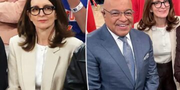 NBC’s Mike Tirico flubs Tina Fey’s name on live TV at Knicks game