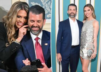 Donald Trump Jr. and Bettina Anderson waiting on Iran war before setting wedding date