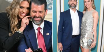 Donald Trump Jr. and Bettina Anderson waiting on Iran war before setting wedding date