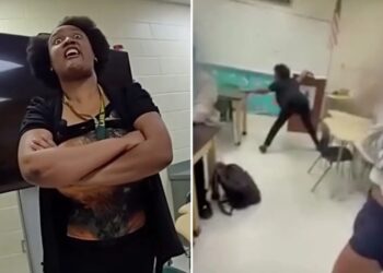 Florida teacher fired after allegedly twerking in class, grabbing student’s neck and calling herself ‘million-dollar prostitute’