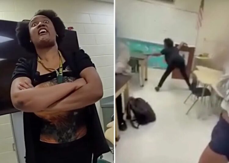 Florida teacher fired after allegedly twerking in class, grabbing student’s neck and calling herself ‘million-dollar prostitute’