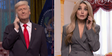 On ‘S.N.L.,’ Trump Makes ‘Urgent’ Calls (Like, to Tiger Woods)