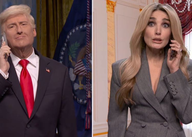 On ‘S.N.L.,’ Trump Makes ‘Urgent’ Calls (Like, to Tiger Woods)