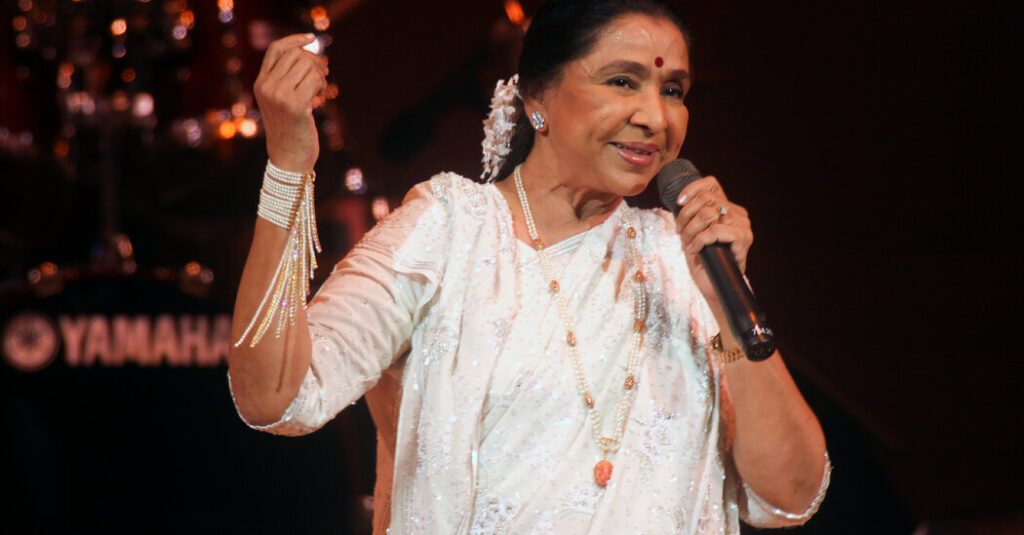 Asha Bhosle, One of India’s Most Beloved Singers, Dies at 92