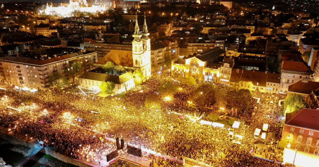 ‘We Finally Have Democracy’: Hungarians Erupt in Joy and Relief