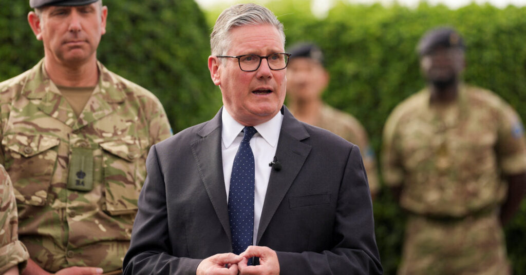 Britain Will Not Join U.S. Blockade of Strait of Hormuz, Starmer Says