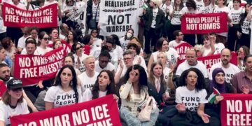 About 100 People Detained at N.Y.C. Protest Over Arms Sales to Israel