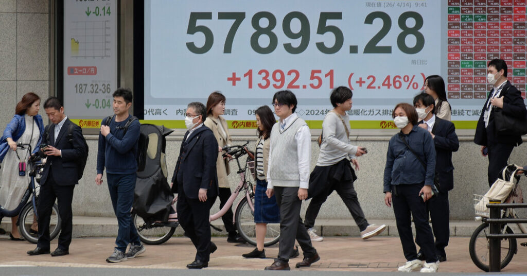 Oil Prices Slip and Stocks Gain as Investors Eye Possible Path to Peace