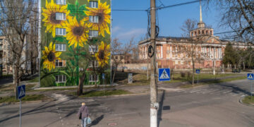 Adopted by Denmark, a Bombed-Out Ukrainian City Is Given New Life