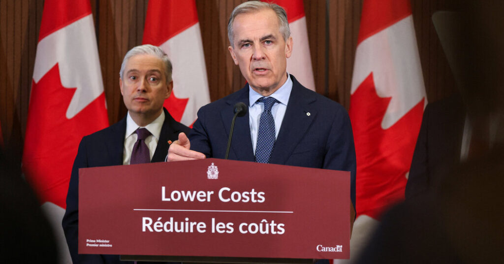Carney Suspends Gas Tax in Canada as War Drives Up Fuel Costs