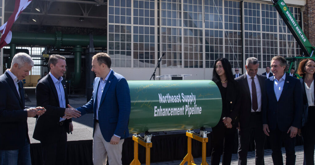 Trump Officials Pledge Swift Completion of Controversial Gas Pipeline