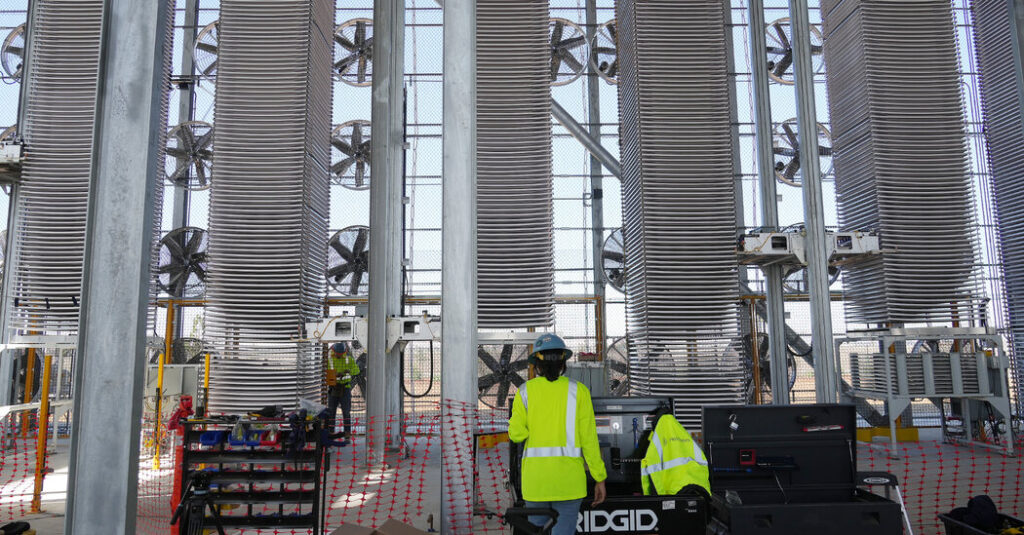 The Long-Term Plan to Scrub Carbon From the Sky