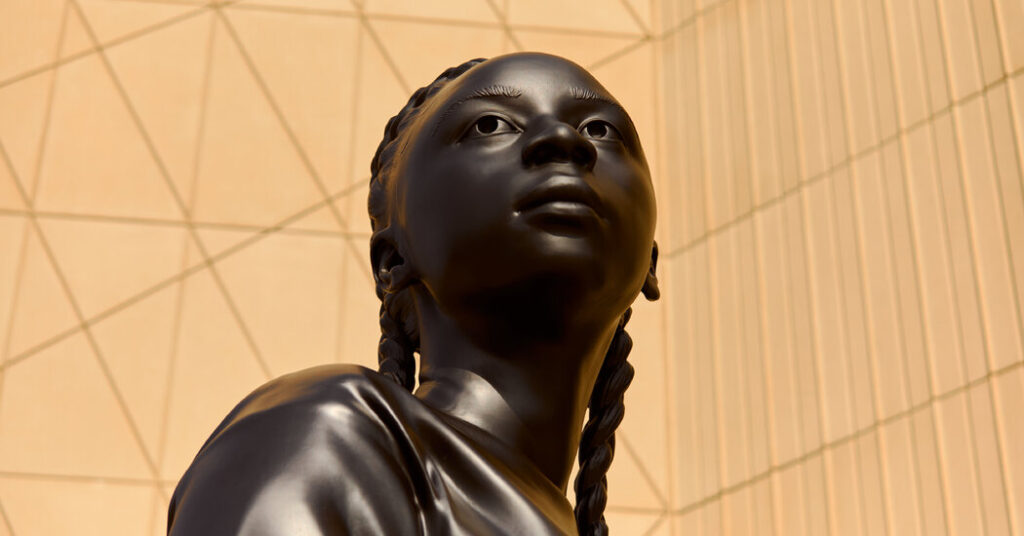 A Huge Statue of a Black Woman Opens a New Door to London’s V&A