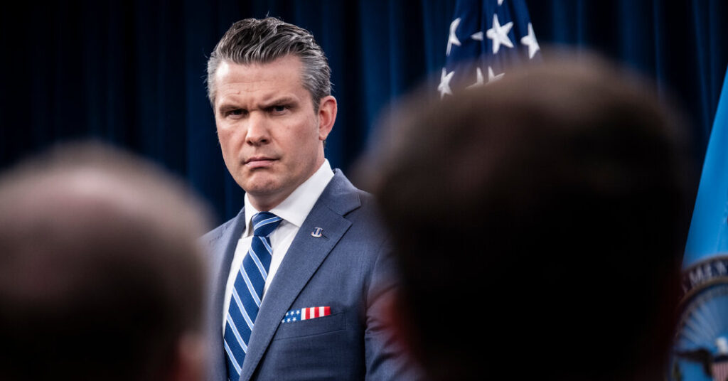 Hegseth Again Threatens Attacks on Iran’s Civilian Infrastructure