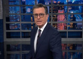 Stephen Colbert Wants the Vice President to Lay Off the Pope