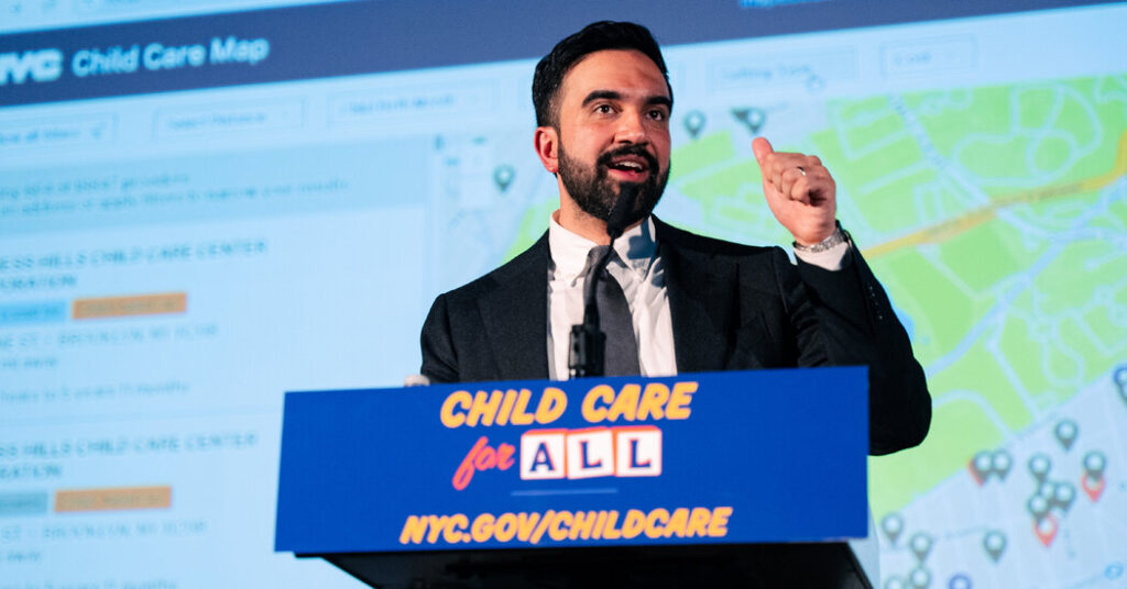 Mamdani Enlists Philanthropists to Raise $20 Million for Child Care