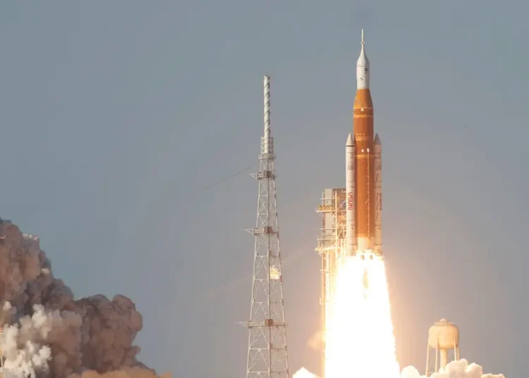 Watch the Artemis II launch that sent astronauts back to the moon for the first time since 1972